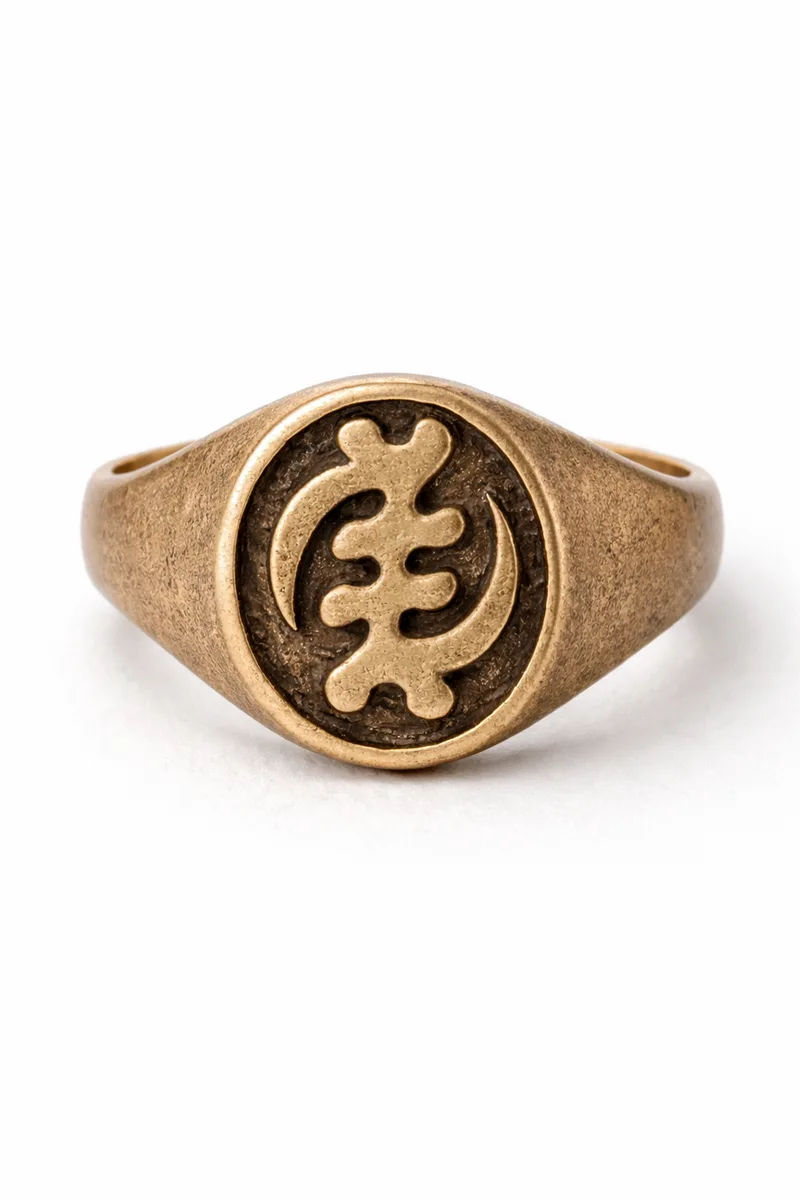 Adinkra Ring, Gye Nyame