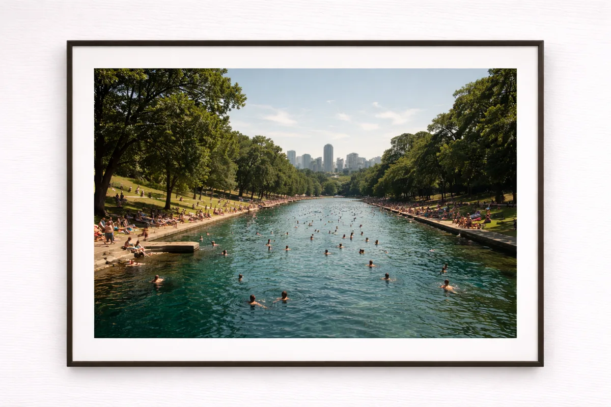 Barton Springs, August