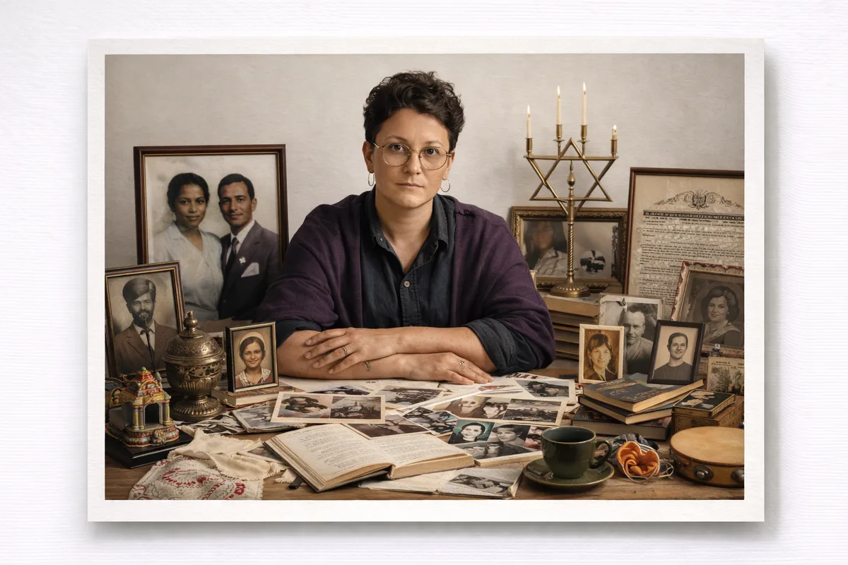 Self-Portrait with Archive