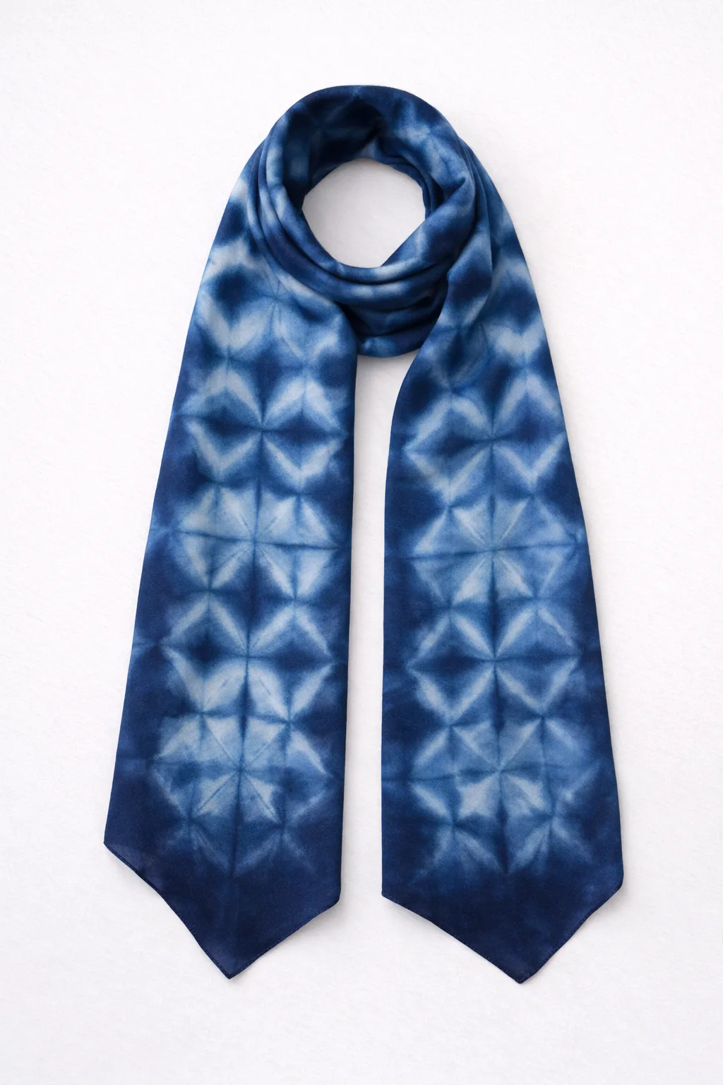 Indigo Scarf, Itajime