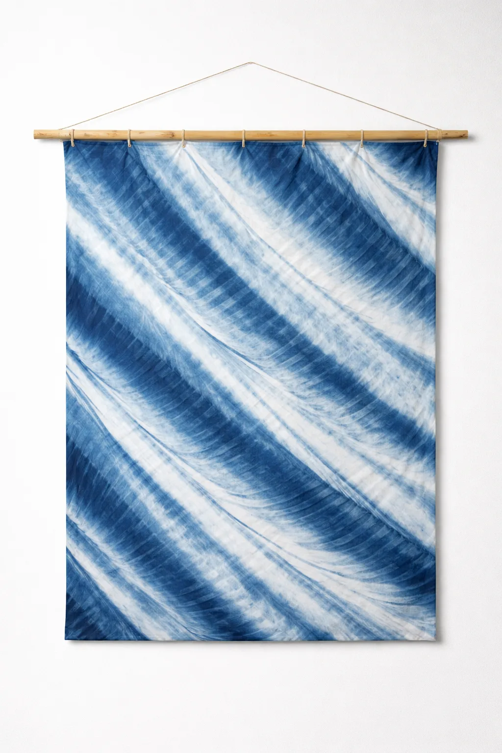 Shibori Wall Panel, Indigo