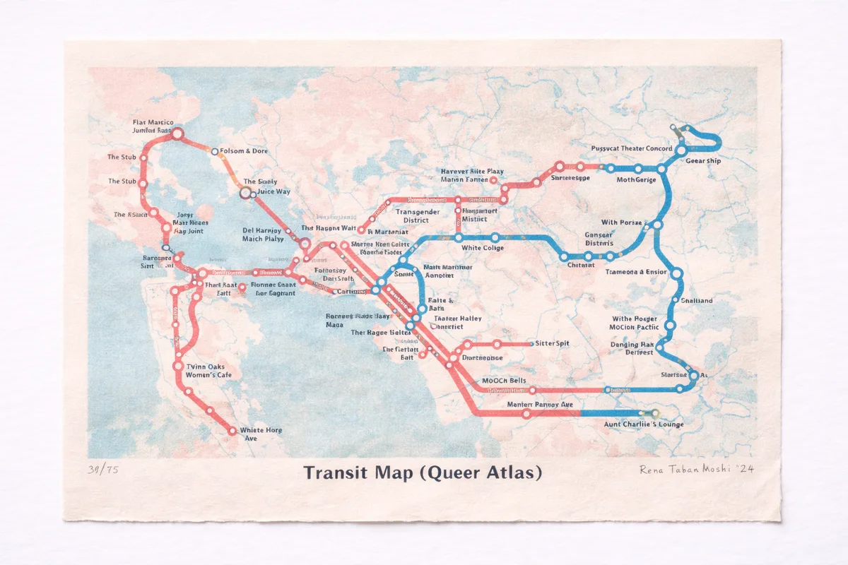 Transit Map (Queer Atlas)