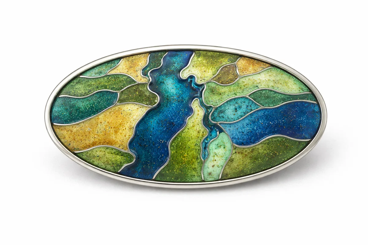 Lake Champlain Brooch